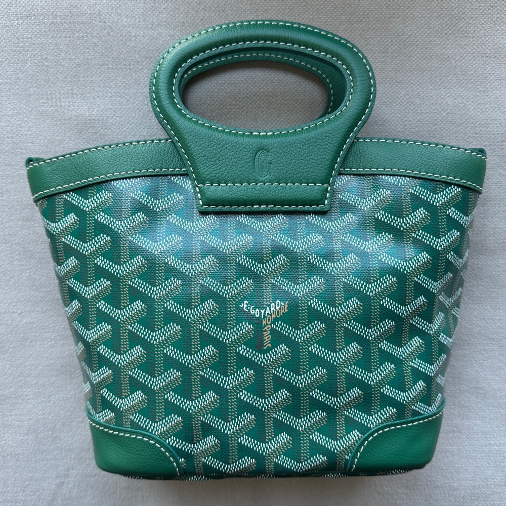 NEW💚GOYARD💚Mini Beluga Crossbody Top Handle Bag - Picture 4 of 9